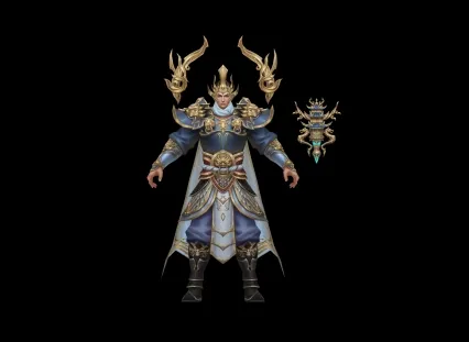 托塔天王   3d模型