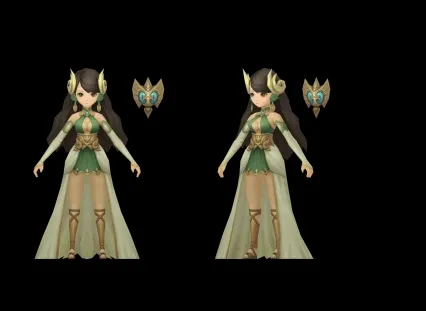 女法师   3d模型