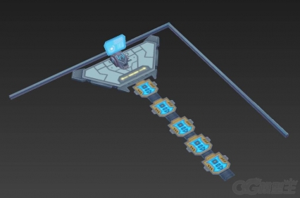 基地部件 3D模型