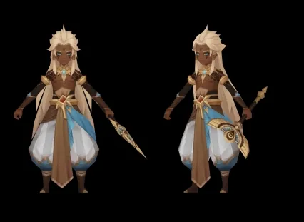 魔族圣骑士3d模型