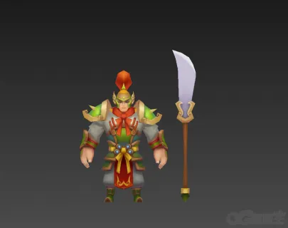 将领 3d模型