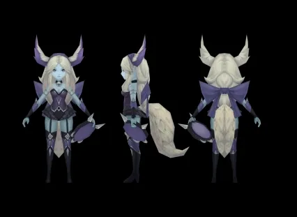 幽冥猫女   3d模型