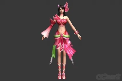 女魅修二 3D模型免费下载