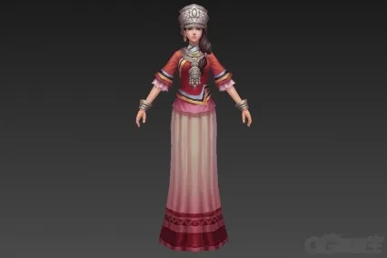 束河古镇苍澜 CG模型