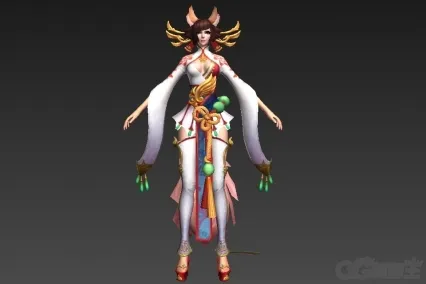 小白 3D模型免费下载