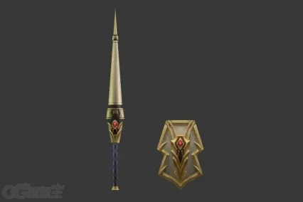 骑士战盾 3d模型