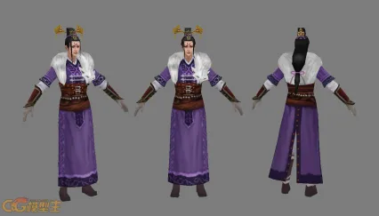 白莲教左使 3d模型