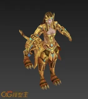机械人马  3D模型