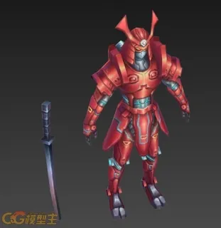 机械武士 3D模型