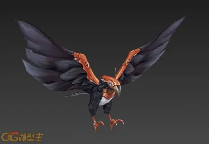 机械鹰 3D模型