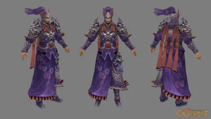 张辽3d模型