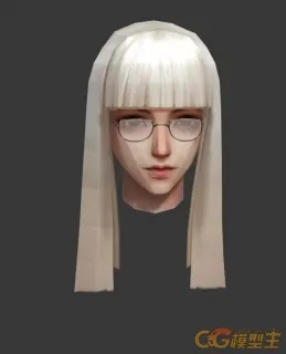 斯文女孩头像