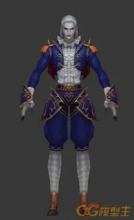 吸血鬼 精灵 3D模型