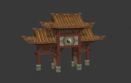 无极门楼