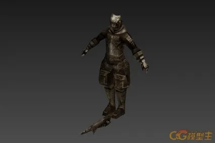 生化石兵 cg模型