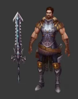 壮士 剑士 3D模型