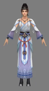 长歌门使女3d模型