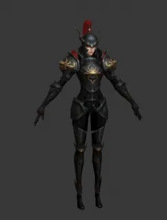 盔甲女将