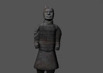 兵马俑 CG模型免费下载