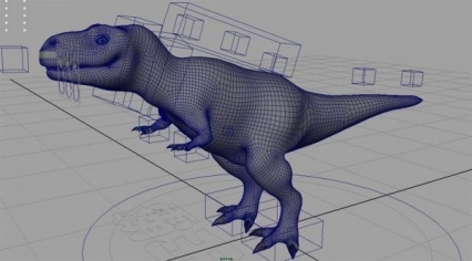 Maya模型 霸王龙 3D模型免费下载