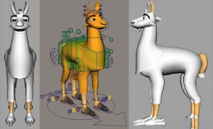 美洲驼模型 3D模型