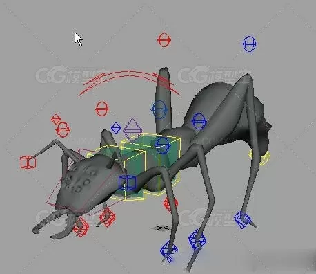 蚂蚁 CG模型免费下载-1