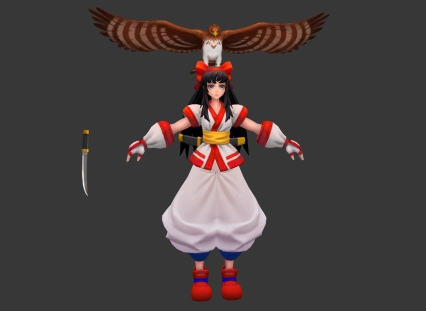 Nakoruru3d模型