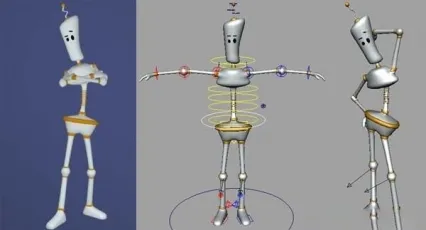 绑定的狐狸 cg模型