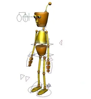 小木人 3D模型
