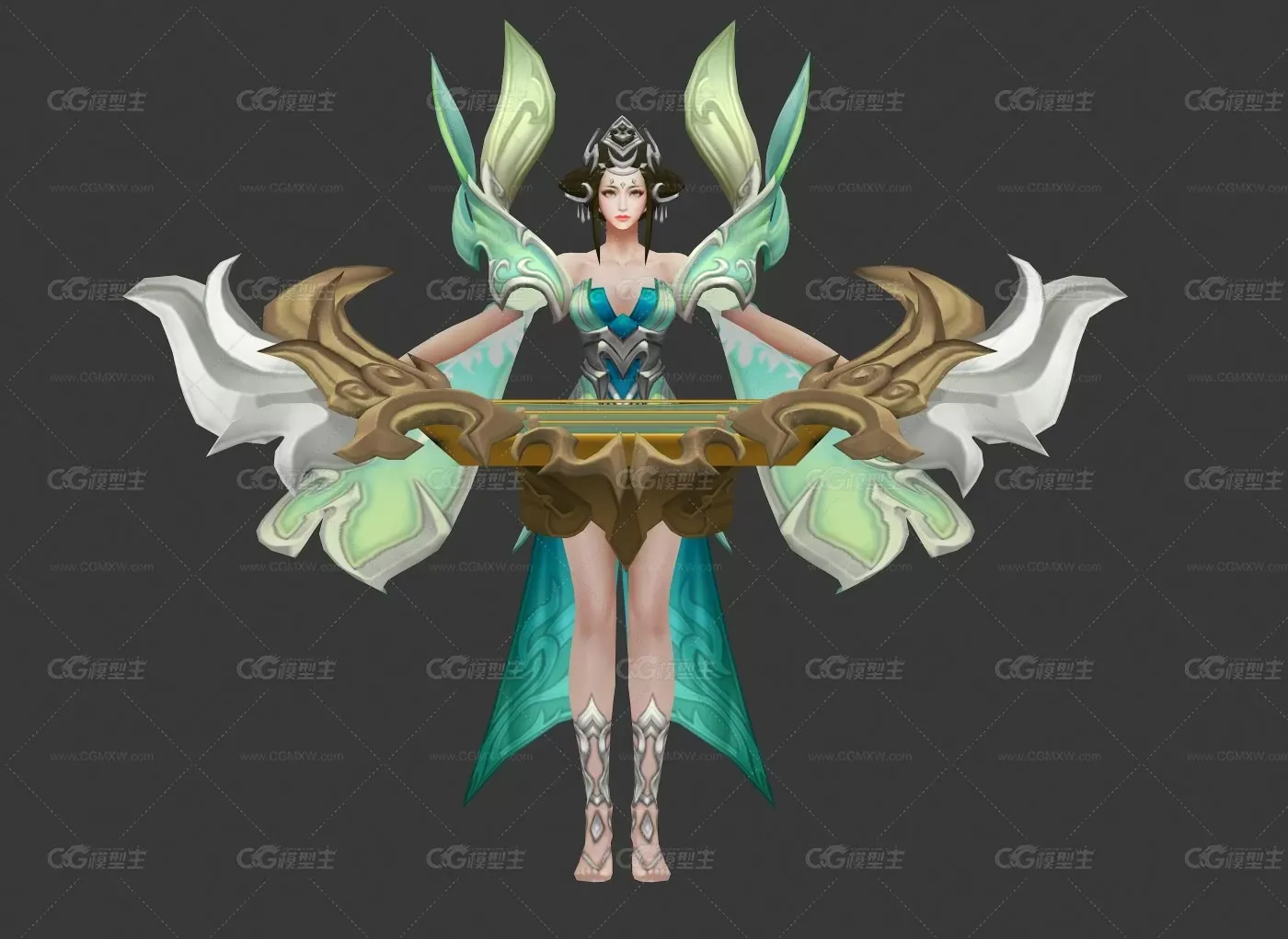 杨玉环3d模型-1