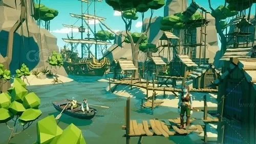 UE4多边形 - 海盗系列角色与场景模型包 Polygon Pirates Pack-2