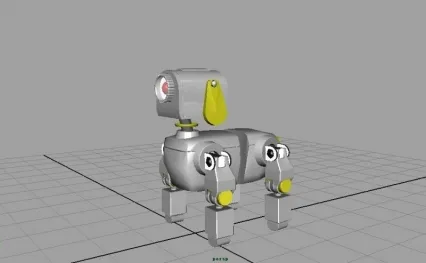 机械狗鼠 3D模型免费下载