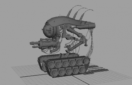 坦克怪 3D模型免费下载