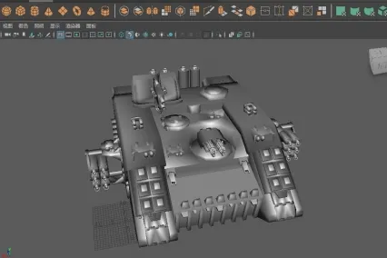 次世代坦克 CG模型