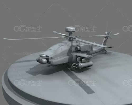 阿帕奇高模 CG模型-1