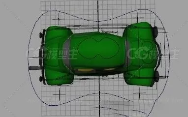 绑定动画练习 cg模型-1