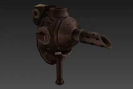 粗管喷射炮 cg模型