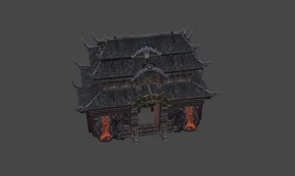宫殿 3D模型