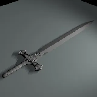 厚剑 3d模型