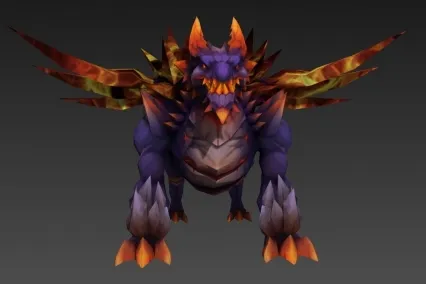 熔岩机器龙 3d模型