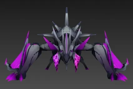 深紫蛛型机器人 CG模型免费下载