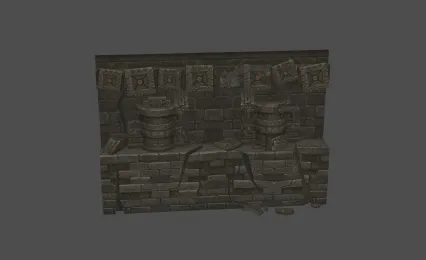 墙 3D模型