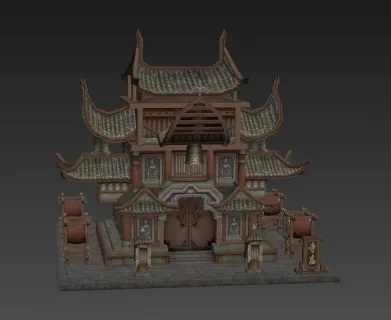 木屋寺庙