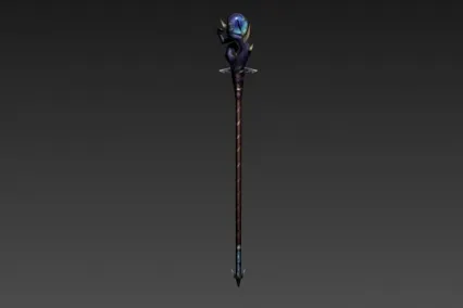 宝珠杖 cg模型