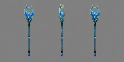海族魔法杖 cg模型