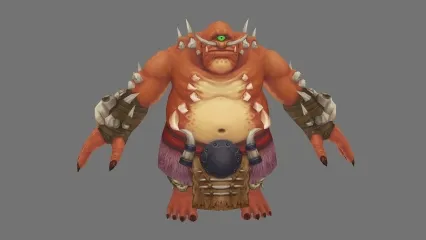 日韩风 独眼 巨人 3D模型