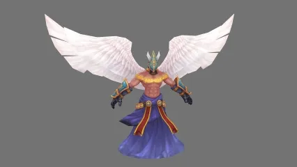 日韩风 天使 男 3D模型