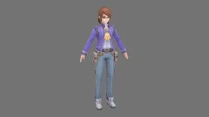 日韩风 礼服 小帅哥 3D模型