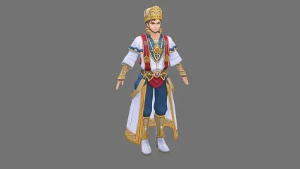 日韩风 国王 王子 3D模型