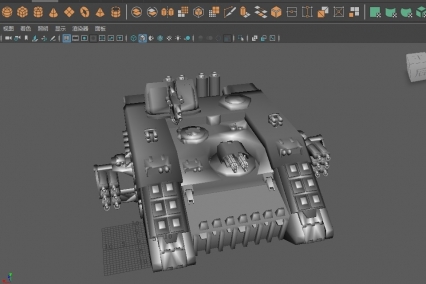 次世代坦克 3D模型